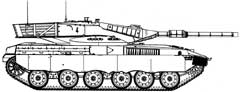 Израильский танк "Меркава" Мк.1
