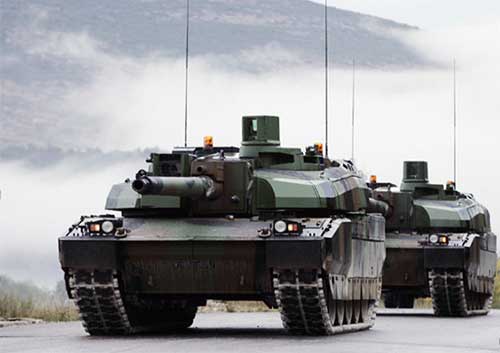 В 1986 было выпущено 6 опытных образцов нового танка «Леклерк»