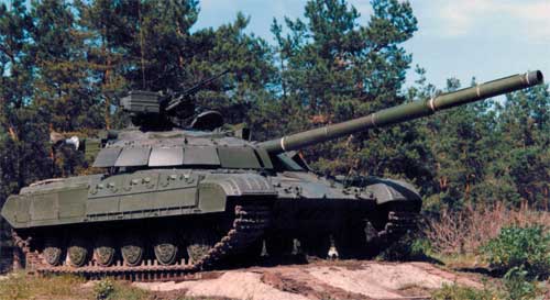 принят на вооружение Советской армии в 1967 году под маркой «средний танк Т-64»
